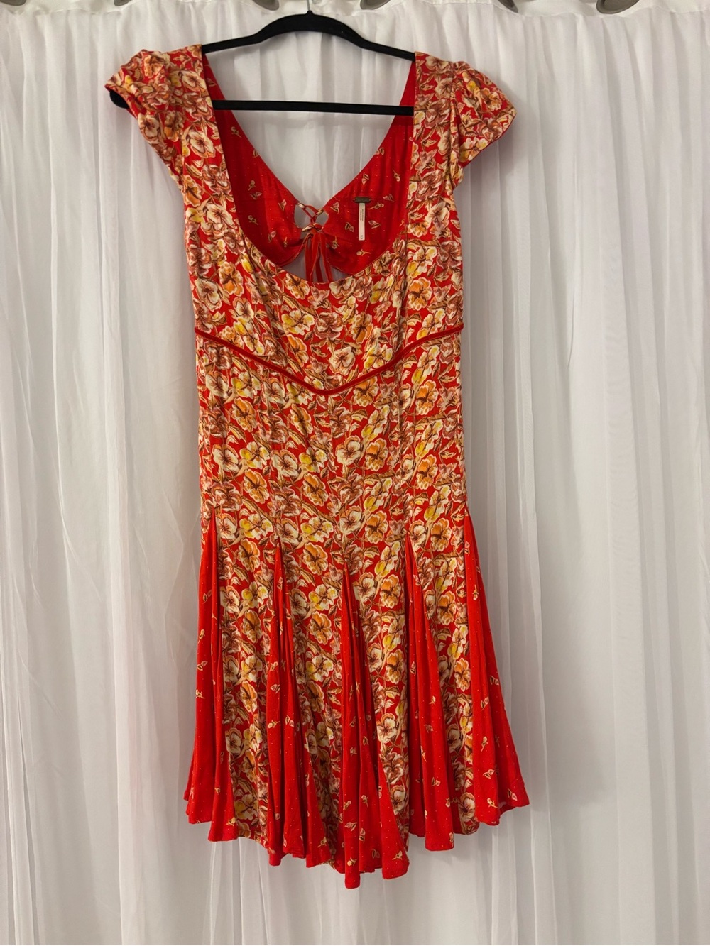 Free People Ponderosa Mini Dress with Scoop Back